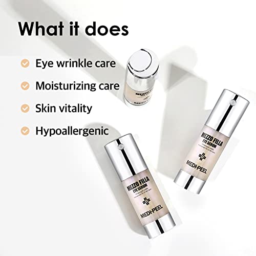 [Medi-Peel] Mezzo Filla Eye Serum 1.01 fl oz / 30ml | סרום נגד קמטים לעיניים, אנטי אייג'ינג, לחות | טיפוח העור